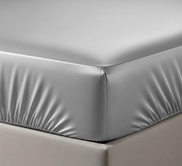 Pure Mulberry Silk Fitted Sheet  Oeko-Tex Certified 6A Grade 22 Momme Luxury