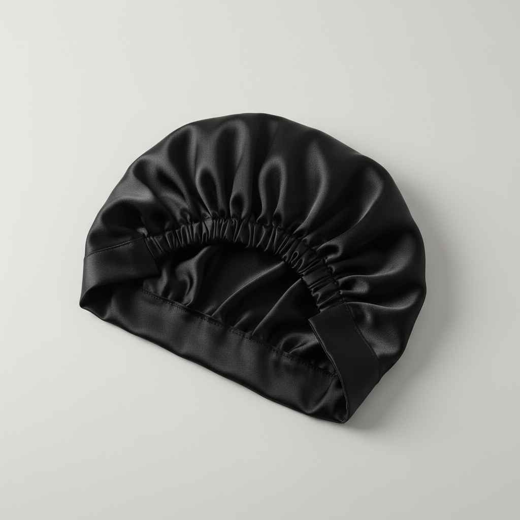 Night Cap Hair Bonnet - 100% Pure Mulberry Silk 22 Momme