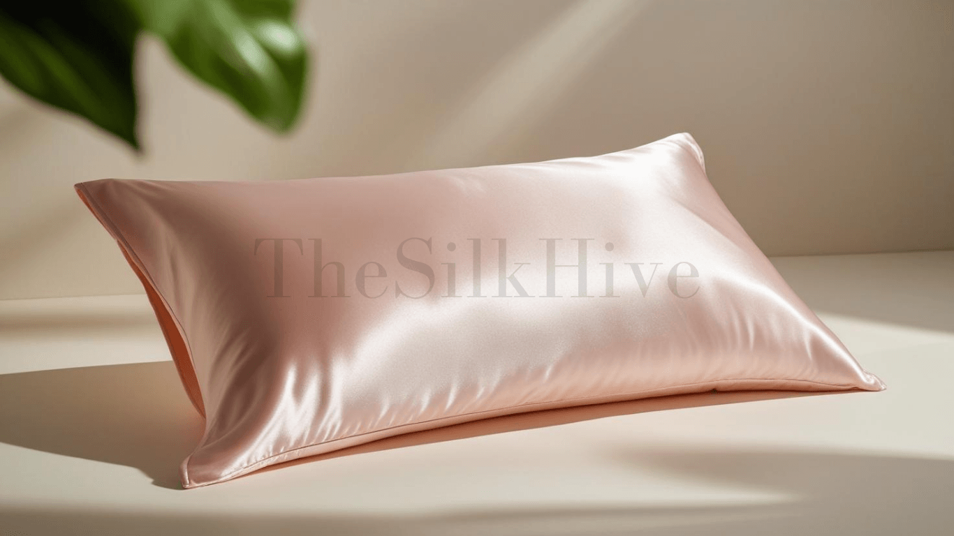 Silk Pillowcase Plain - 100% Double-sided Pure Mulberry Silk Oeko-Tex Certified - The Silk Hive
