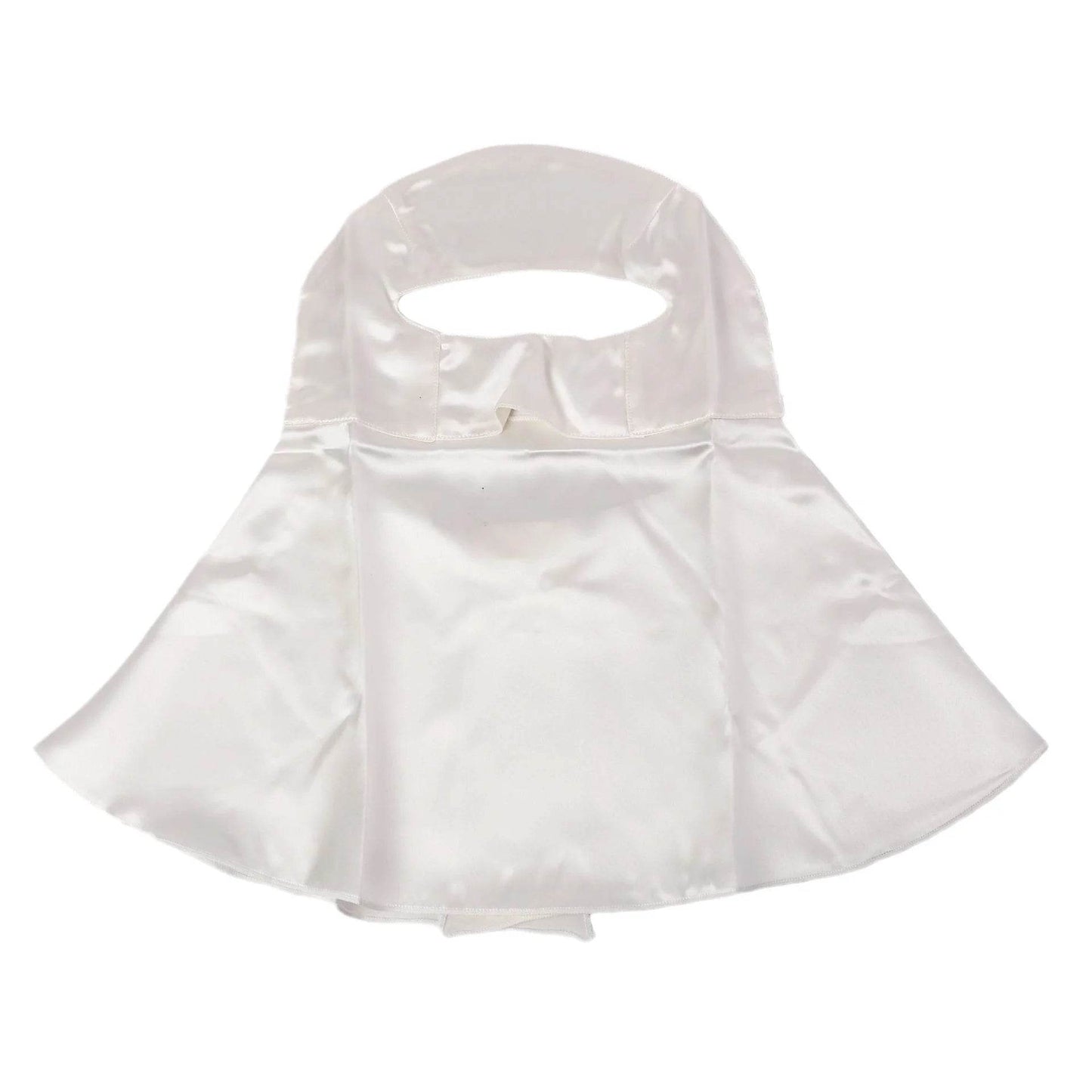 SilkGuard Full Face & Neck Sunscreen Mask - UPF50+ UV Protection - 100% Pure Mulberry Silk 22 Momme - The Silk Hive