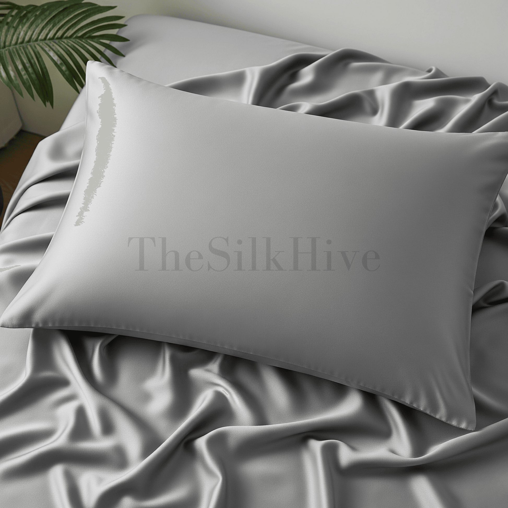 Silk Pillowcase Plain - 100% Double-sided Pure Mulberry Silk Oeko-Tex Certified - The Silk Hive