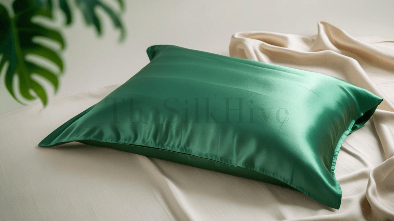 Silk Pillowcase Plain - 100% Double-sided Pure Mulberry Silk Oeko-Tex Certified - The Silk Hive