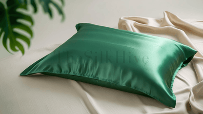 Silk Pillowcase Plain - 100% Double-sided Pure Mulberry Silk Oeko-Tex Certified - The Silk Hive