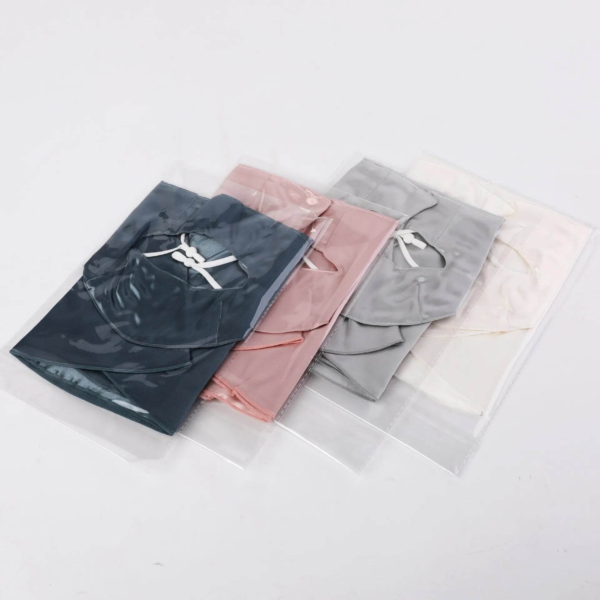 SilkGuard Full Face & Neck Sunscreen Mask - UPF50+ UV Protection - 100% Pure Mulberry Silk 22 Momme - The Silk Hive