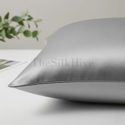 Silk Pillowcase Plain - 100% Double-sided Pure Mulberry Silk Oeko-Tex Certified - The Silk Hive