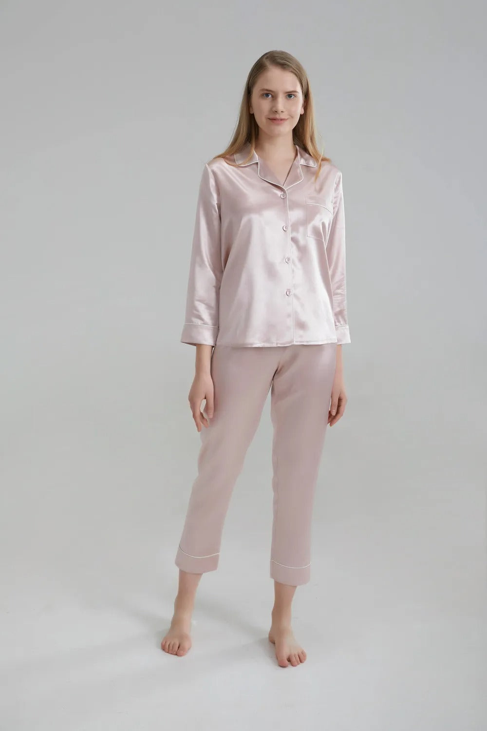 Premium Pajama Set - 22 momme 100% Pure Mulberry Silk