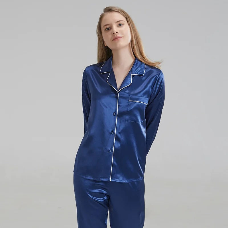 Premium Pajama Set - 22 momme 100% Pure Mulberry Silk