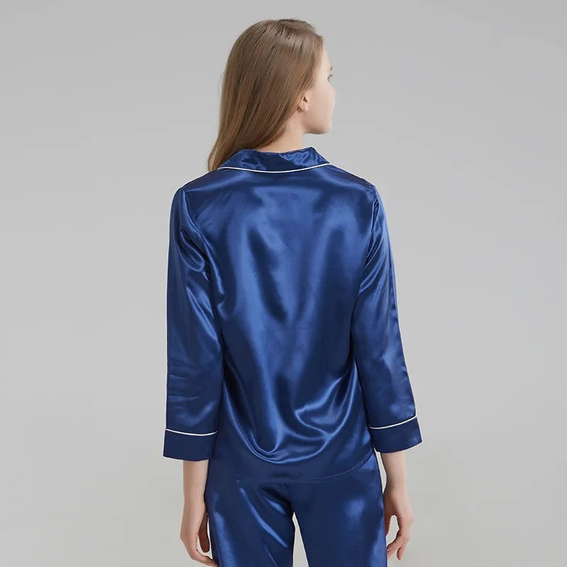 Premium Pajama Set - 22 momme 100% Pure Mulberry Silk