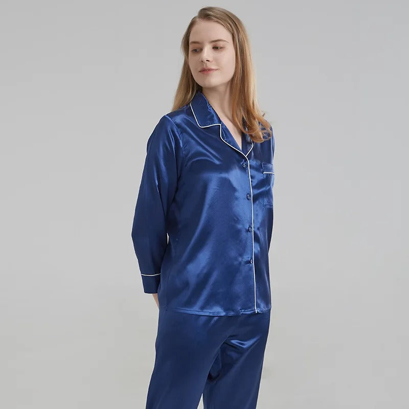 Premium Pajama Set - 22 momme 100% Pure Mulberry Silk