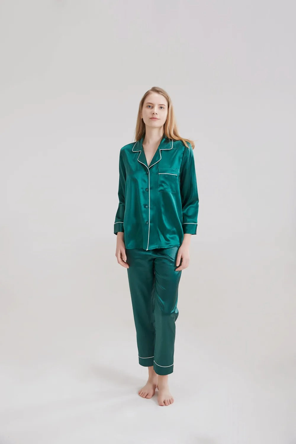 Premium Pajama Set - 22 momme 100% Pure Mulberry Silk