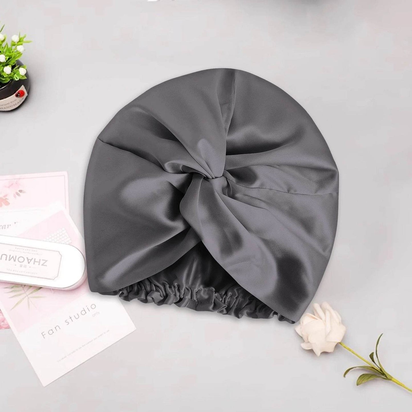 Night Cap Hair Bonnet - 100% Pure Mulberry Silk 22 Momme - The Silk Hive