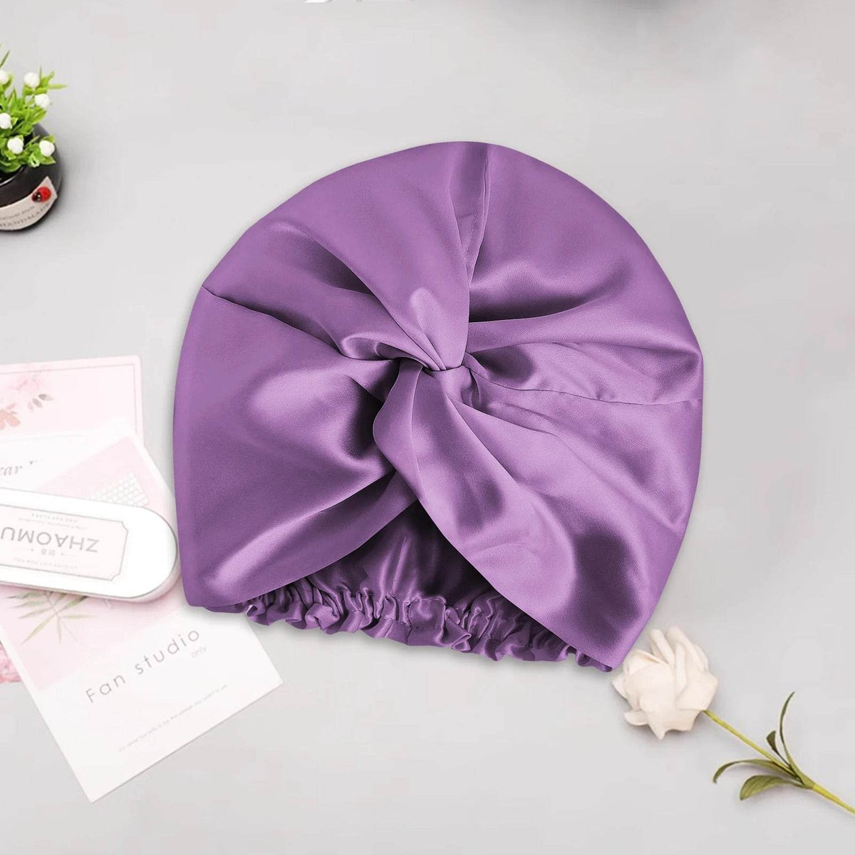 Night Cap Hair Bonnet - 100% Pure Mulberry Silk 22 Momme - The Silk Hive