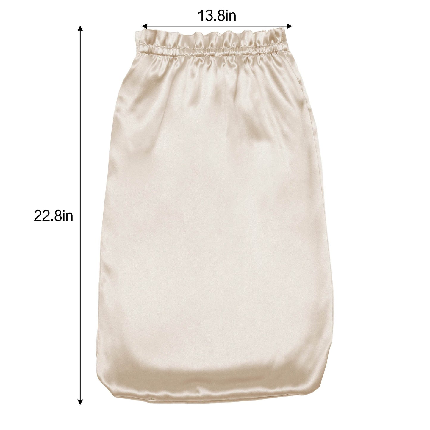 Night Cap Hair Bonnet for Long Hair - 100% Pure Mulberry Silk 22 Momme - The Silk Hive