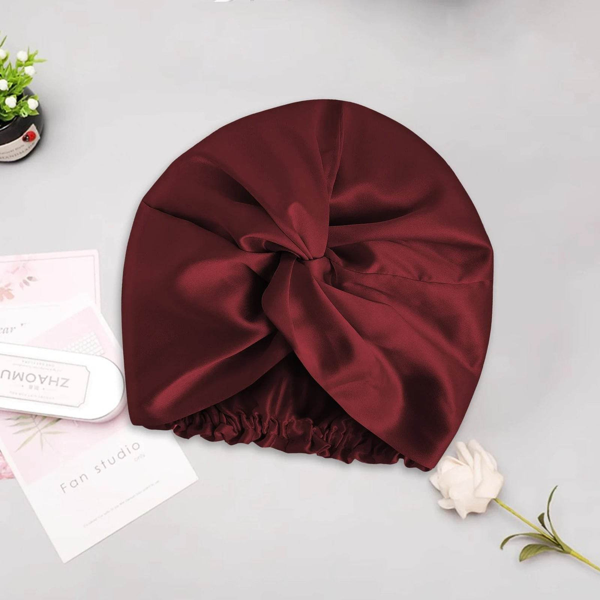 Night Cap Hair Bonnet - 100% Pure Mulberry Silk 22 Momme - The Silk Hive