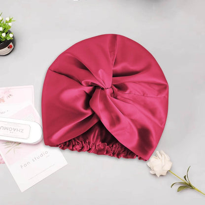 Night Cap Hair Bonnet - 100% Pure Mulberry Silk 22 Momme - The Silk Hive