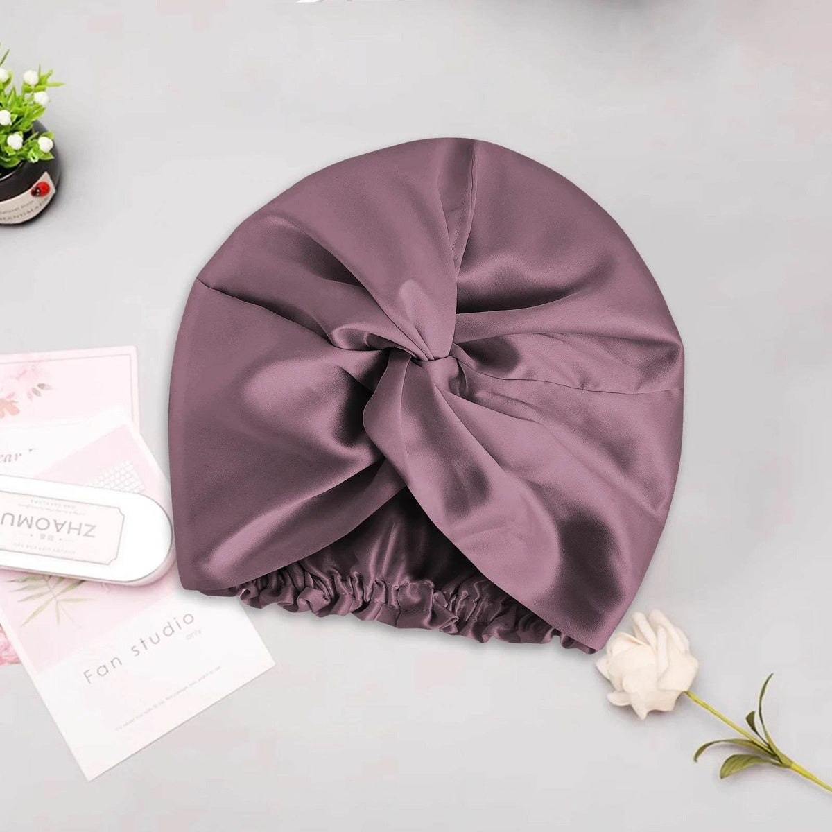 Night Cap Hair Bonnet - 100% Pure Mulberry Silk 22 Momme - The Silk Hive